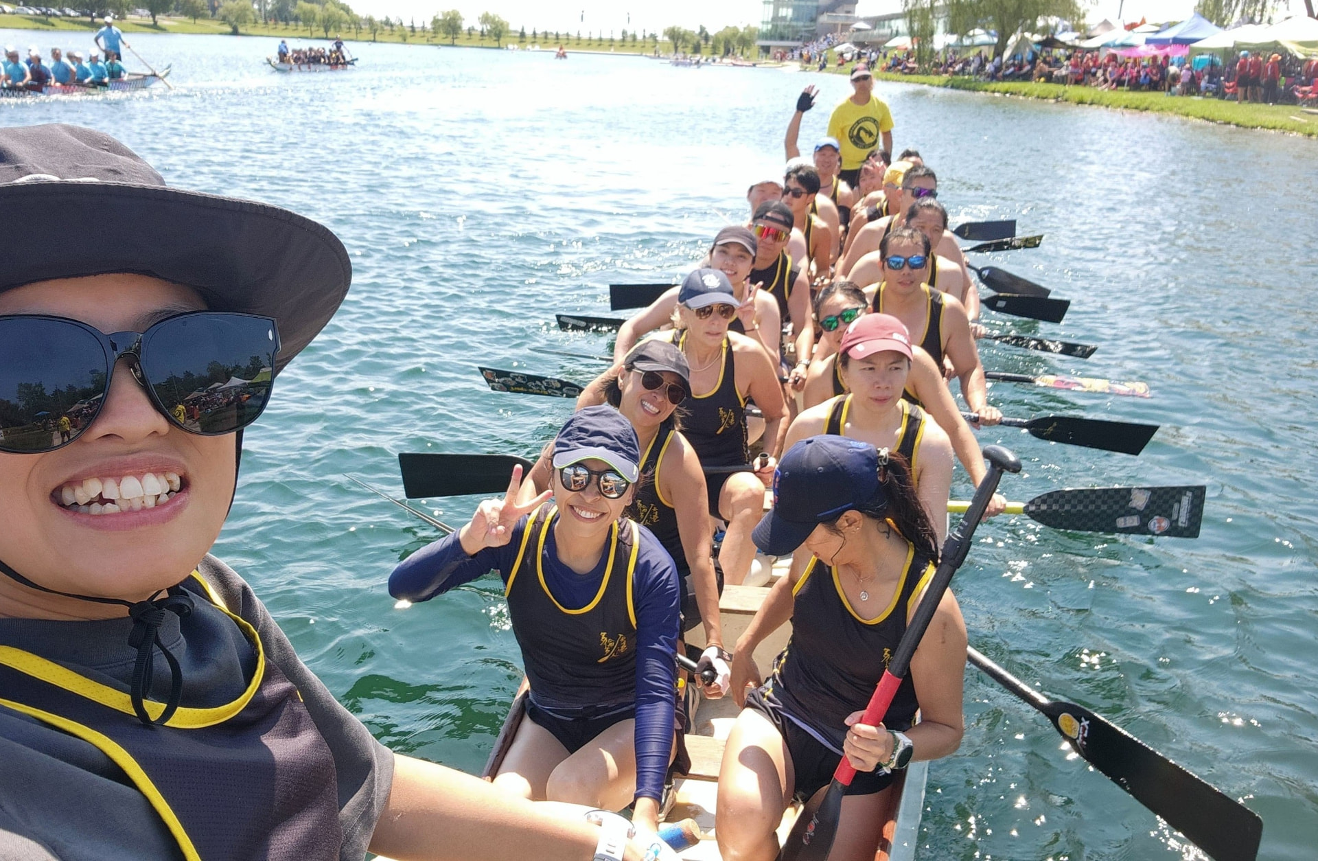 TOHK Vortex paddlers